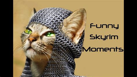 Funny Skyrim Moments P1 Youtube