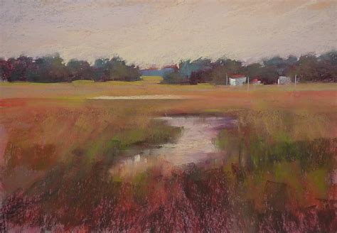 Painting My World Pastel Demo Seven Steps To A Marsh