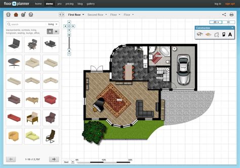 Our software includes a picture in some landscaping software, you would have to do this one wall at a time; 5 Free Online Room Design Applications