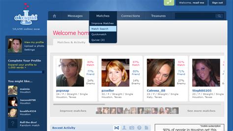 Okcupid is a website to find romantic matches. You Won't Believe what OkCupid Did - Pesach "Pace" Lattin ...