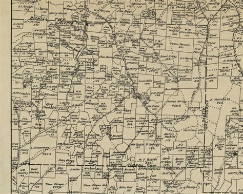 Aleppo Township Pennsylvania 1897 Old Town Map Custom Print Greene