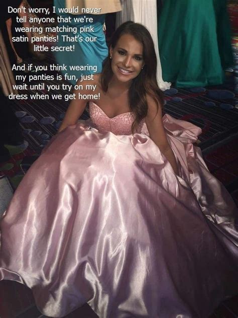 Put in his place, forced feminization: Pin on captions prom date