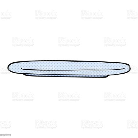 Cartoon Empty Plate Stock Illustration Download Image Now Bizarre