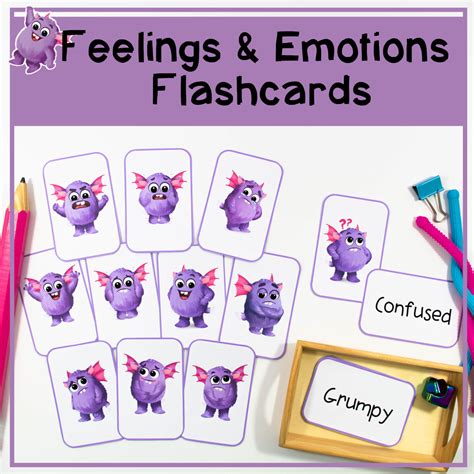 Recognise And Identify Feelings And Emotions Flashcards Emotional