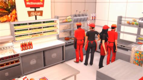 Mod The Sims Mcdonald´s Uniforms Cap