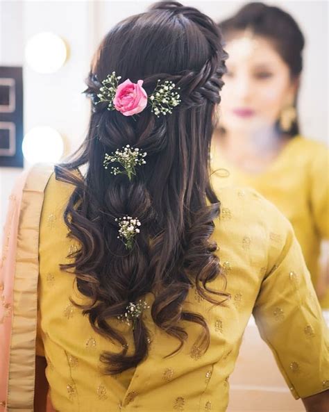 10 Best Open Hair Styles That You Can Opt For Your Wedding Day Bridal Look Wedding Blog