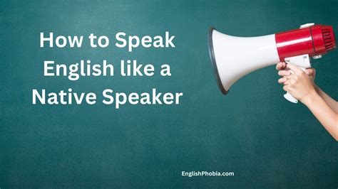 How To Speak English Like A Native Speaker