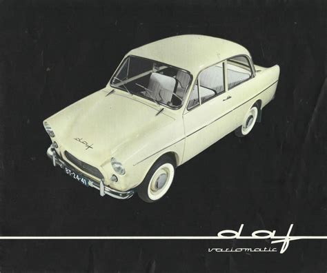 Daf 600 Swiss Folder 1960
