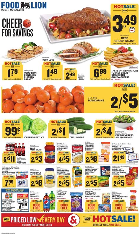 Food Lion Ad Circular - 03/04 - 03/10/2020 | Rabato