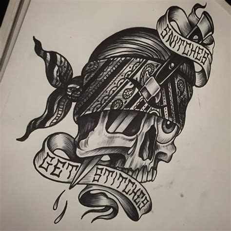 Gangster Skull Drawing At Getdrawings Free Download