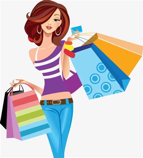 Women Shopping Online Vector Design Images Women Shopping Shopping