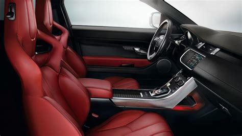 Range Rover Evoque Dynamic Plus Agility Leather Interior With Red