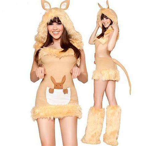 Wholesale Sexy Kangaroo Costume Deguisement Halloween Costume For Women