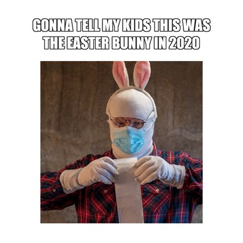 Kids Easter Bunny 2020 Customizable Meme Template Shutterstock