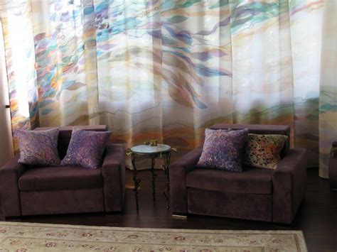 Interior Textile Design Of The Sitting Room
