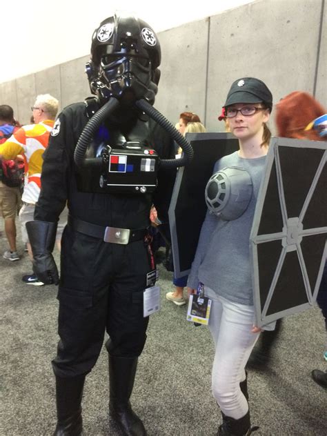 Tie Fighter Pilot And Tie Fighter Costumes From Star Wars Tie Fighter Pilot Tie Fighter