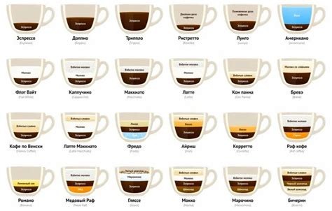 For Coffee Lovers Types Of Coffee Drinks