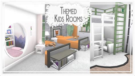Bloxburg Kids Rooms Themed Room Styles Pt2 Youtube