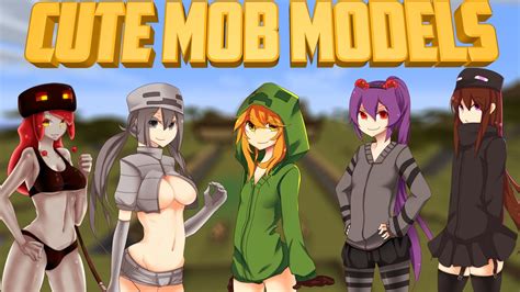 Minecraft Mods Cute Mob Models【1 12 1】[chicas Anime En Free Nude Porn Photos