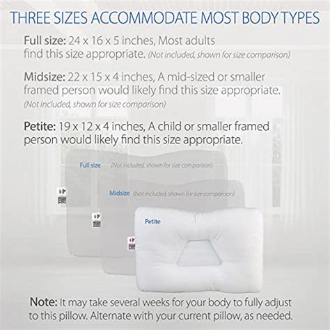 Core Products Tri Core Petite Size Cervical Support Pillow For Neck Pain Orthopedic Contour