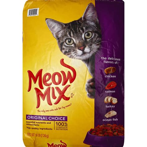 In 2015, food giant jm smucker acquired the company. Meow Mix Cat Food, Original Choice | Cat Food | Holyoke ...
