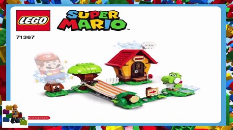 Lego Instructions Super Mario 71367 Marios House And Yoshi Youtube