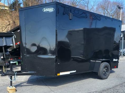 2023 Cargo Express 6x12 Black Out Cargo Enclosed Trailer Russ Auto
