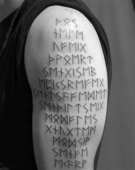 80 Tatuajes De Runas Vikingas Con El Significado