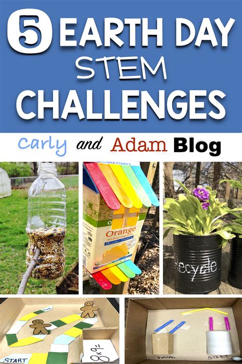 5 Earth Day Stem Challenges Environmental Science