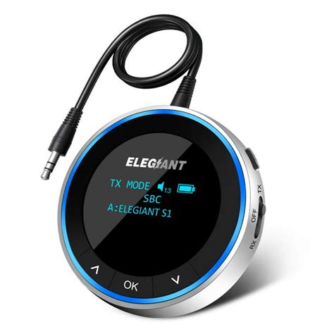 Elegiant Bluetooth 51 Transmitter Receiver 2 In 1 Wireless Bluetooth