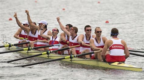 Canada Wins Silver In Mens Eight Rowing The Globe And Mail