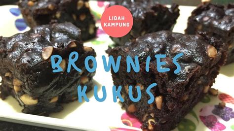 Resep Brownies Tanpa Mixer dan Oven || Brownies Kukus ...