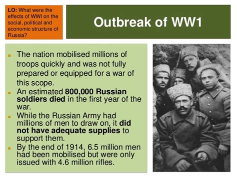 The Impacts Of Ww1
