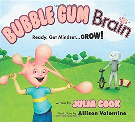 Bubble Gum Brain Julia Cook Allison Valentine 9781937870430 Amazon