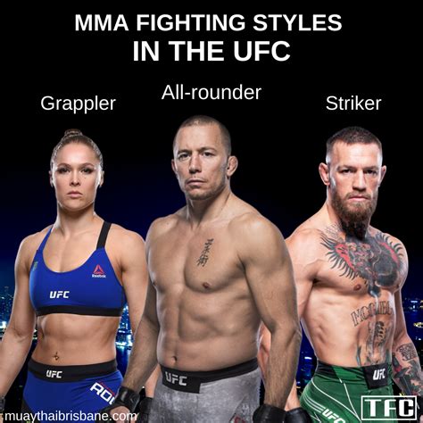 What Are The Different Mma Fighting Styles In The Ufc
