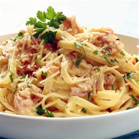 Vegansk Carbonara Pasta Opskrift Uden G Og K D Altmad Dk