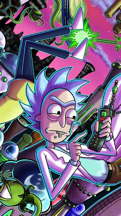 Dope backgrounds and pc morty rick. Download 1080x1920 wallpaper rick and morty, tv series ...