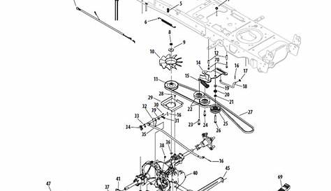 Cub Cadet Lt1045 Belt Diagram