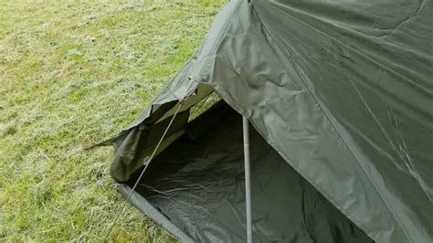 French F1 Military Surplus Pup Tent Youtube
