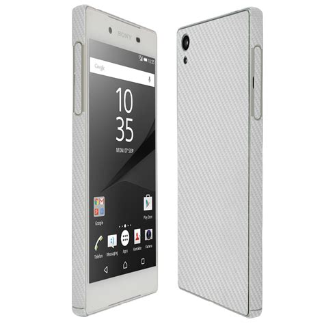 De video laat onder andere het ontwerp van de telefoon zien en. Skinomi TechSkin - Sony Xperia Z5 Silver Carbon Fiber Skin ...