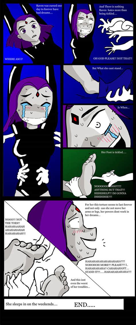 Raven Tickling Comic By Spongero29 On Deviantart