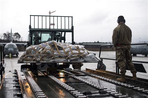 Airmen Load Loader With Loader Ramstein Air Base Article Display