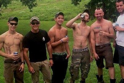 Shirtless Male Redneck Party Dudes Party Shot Pic PHOTO 4X6 C2109 EBay