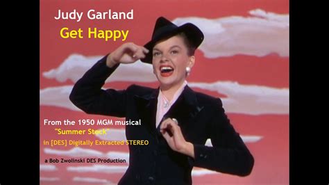 judy garland get happy 1950 [des stereo] youtube