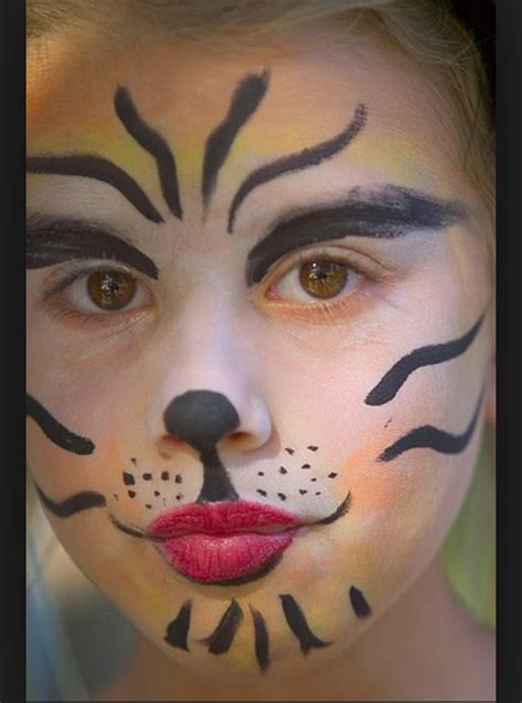 ☑ How To Paint A Lion Face For Halloween Gails Blog