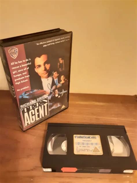 Teen Agent Vhs Video Tape Big Box Ex Rental Wb Embossed Case