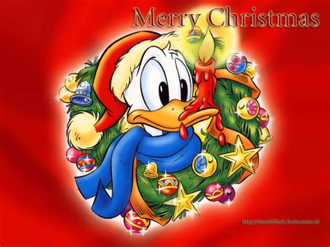 Donald Duck Christmas Wallpaper And Images