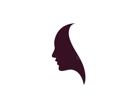 Woman Face Logo Silhouette Vector Png Hair Woman And Face Logo And