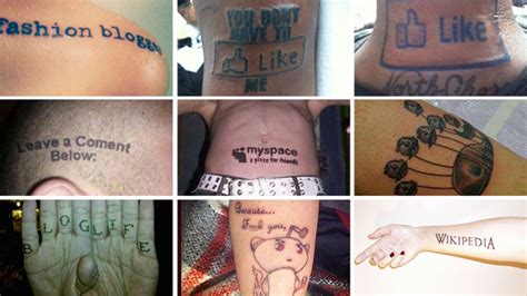 From Tweets To Tatts 9 Horrible Social Media Tattoos