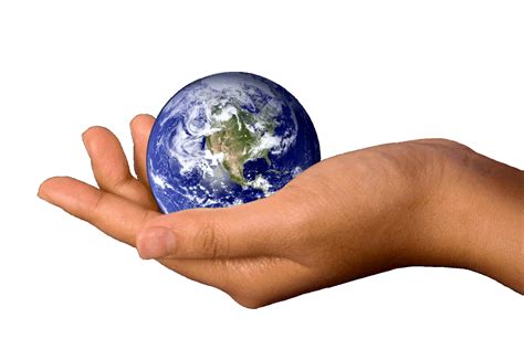 Hand Holding Earth Transparent Png Stickpng